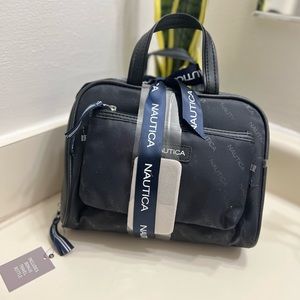 Nautica 2 Piece Cosmetic Bag Set Case Makeup NEW